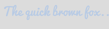 Image with Font Color B8CBE5 and Background Color DCDCDC